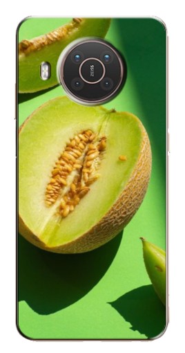 Силиконовый чехол с изображением "Сочная Дыня" для Nokia X10