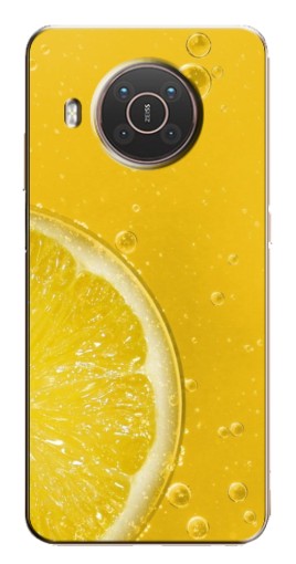 Силиконовый чехол с изображением "Сочный лимон" для Nokia X10