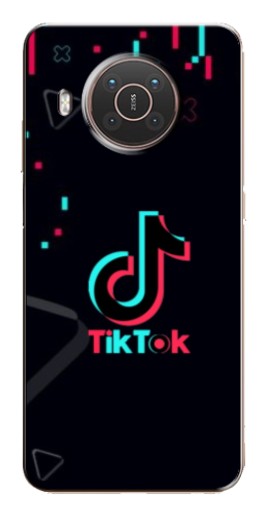 Чехол с картинкой "Стиль TikTok" для Nokia X10