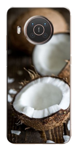 Чехол с печатью "Свежий кокос" для Nokia X10