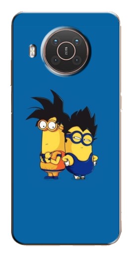 Силиконовый чехол с изображением "В костюмах" для Nokia X10