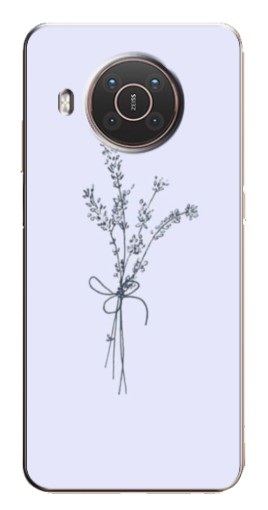 Чехол с принтом "Веточки лаванды" для Nokia X10