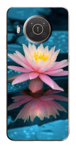 Чехол с принтом "Водяная лилия" для Nokia X10