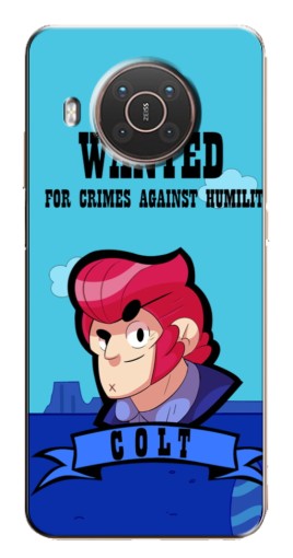 Чехол с картинкой "WANTED COLT" для Nokia X10