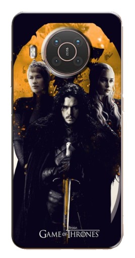 Чехол с картинкой "Winter Coming" для Nokia X10