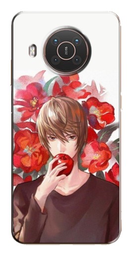 Чехол с картинкой "Ягами с яблоком" для Nokia X10
