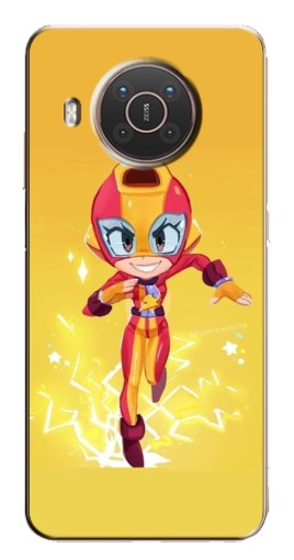 Чехол с картинкой "Ярка MAX" для Nokia X10