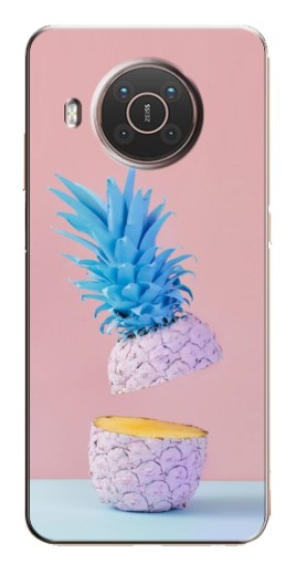 Чехол с принтом "Яркий ананас" для Nokia X10