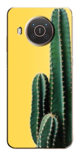 Чехол с принтом "Яркий кактус" для Nokia X10