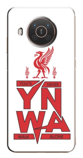 Силиконовый чехол с изображением "YNWA" для Nokia X10