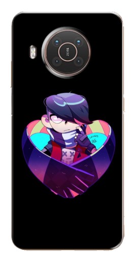 Чехол с печатью "Задумчивый Эд" для Nokia X10