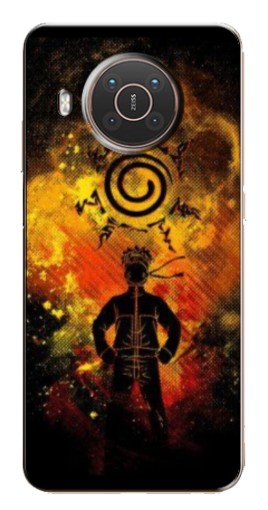 Чехол с картинкой "Золотой Наруто" для Nokia X10