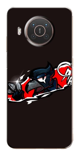 Чехол с картинкой "Ассасин Ворон" для Nokia X20