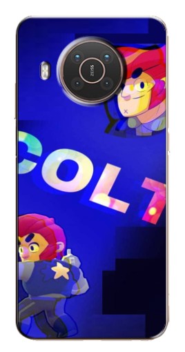 Силиконовый чехол с изображением "Colt шпион" для Nokia X20