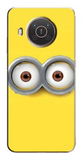 Силиконовый чехол с изображением "Глаза Боба миньона" для Nokia X20