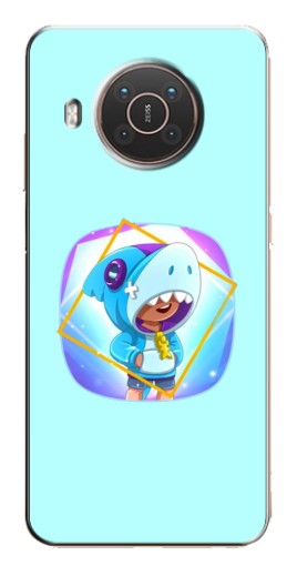 Силиконовый чехол с изображением "Леон Акула" для Nokia X20