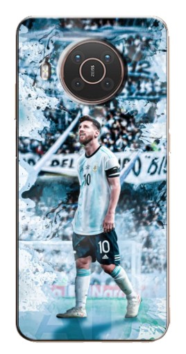 Силиконовый чехол с изображением "Месси в Аргентине" для Nokia X20