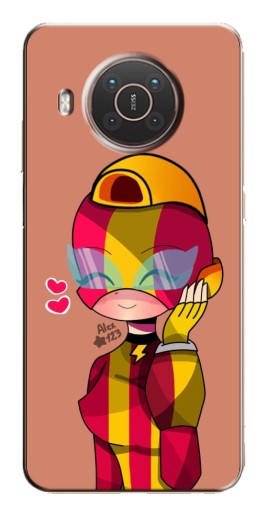 Чехол с печатью "Милая MAX" для Nokia X20