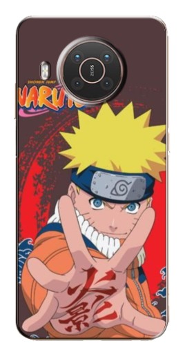 Чехол с картинкой "Naruto атакует" для Nokia X20