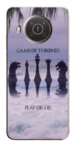 Чехол с печатью "Play or Die" для Nokia X20