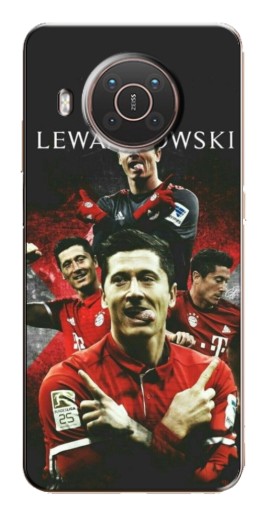 Чехол с печатью "Польский футболист" для Nokia X20