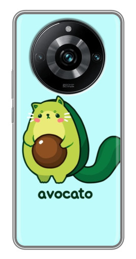 Чехол с картинкой "Avocato" для Realme 11 Pro Plus