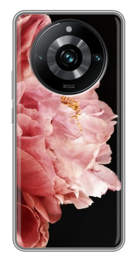 Чехол с печатью "Большой пион " для Realme 11 Pro Plus