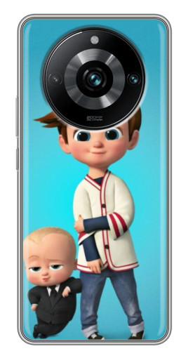 Чехол с принтом "Boss and Boy" для Realme 11 Pro Plus