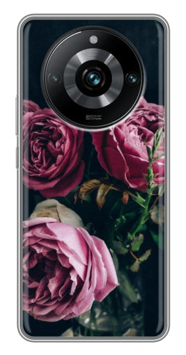 Чехол с печатью "Букет роз" для Realme 11 Pro Plus