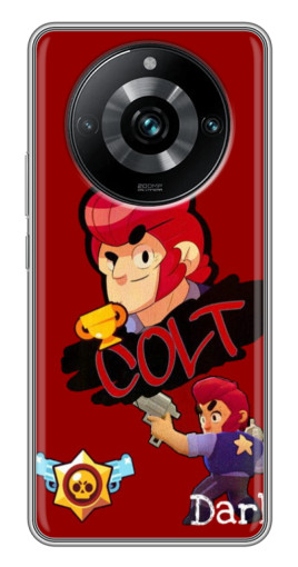 Чехол с печатью "Dark Colt" для Realme 11 Pro Plus