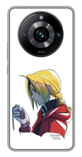 Силиконовый чехол с изображением "Эд Эрлик с часами" для Realme 11 Pro Plus