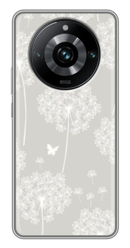 Силиконовый чехол с изображением "Фон одуванчиков " для Realme 11 Pro Plus