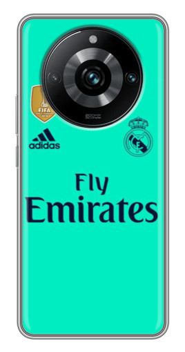 Силиконовый чехол с изображением "Форма Реала" для Realme 11 Pro Plus