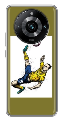 Чехол с печатью "Гол Ибрагимовича" для Realme 11 Pro Plus