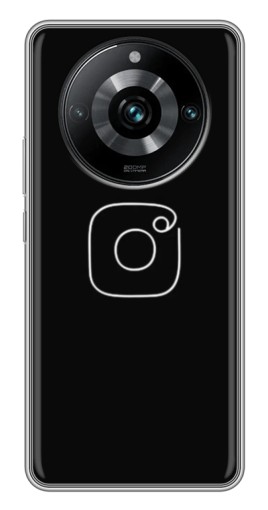 Чехол с картинкой "Инстаграм" для Realme 11 Pro Plus