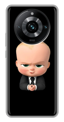 Чехол с принтом "Хитрый Босс" для Realme 11 Pro Plus