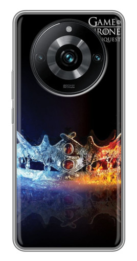 Чехол с печатью "Корона" для Realme 11 Pro Plus