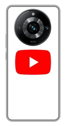 Чехол с картинкой "Красная кнопка" для Realme 11 Pro Plus