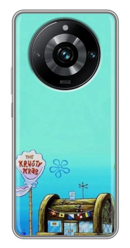 Чехол с печатью "Krusty Krab" для Realme 11 Pro Plus
