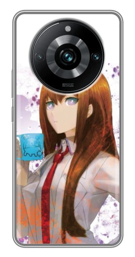 Чехол с принтом "Курису с чашкой" для Realme 11 Pro Plus