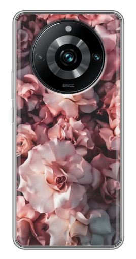 Чехол с принтом "Куст роз" для Realme 11 Pro Plus