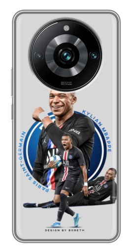 Чехол с картинкой "Kylian Mbappe" для Realme 11 Pro Plus