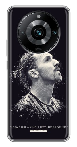 Силиконовый чехол с изображением "Легенда Ибрагимович" для Realme 11 Pro Plus