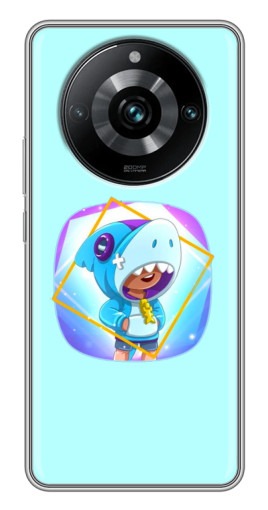 Чехол с печатью "Леон Акула" для Realme 11 Pro Plus