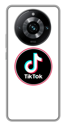 Чехол с картинкой "Лого Тик Ток" для Realme 11 Pro Plus