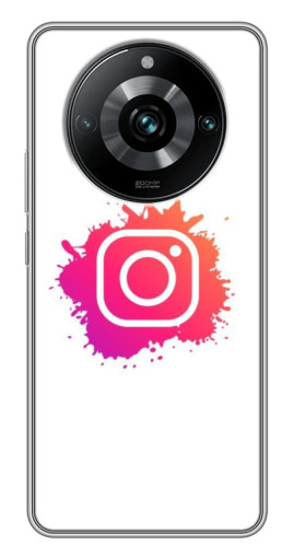 Чехол с принтом "Логотип Инсты" для Realme 11 Pro Plus