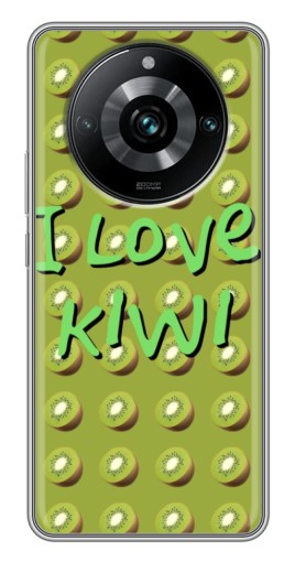 Чехол с принтом "Love Kiwi" для Realme 11 Pro Plus