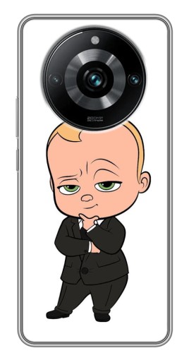 Чехол с печатью "Маленький Босс" для Realme 11 Pro Plus