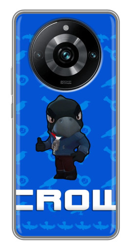 Чехол с печатью "Медаль Crow" для Realme 11 Pro Plus