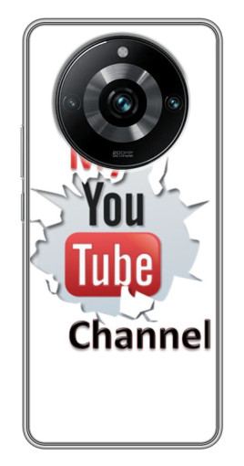 Чехол с принтом "My YouTube" для Realme 11 Pro Plus